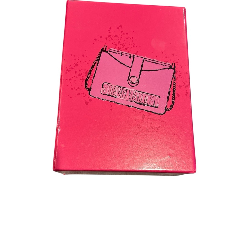 Steve Madden hot pink card case crossbody NWT - Picture 2 of 7